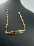 18K Gold Gucci Sailor-Link Baby ID Bracelet – 2.25 g