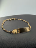 18K Gold Gucci Sailor-Link Baby ID Bracelet – 2.48 g