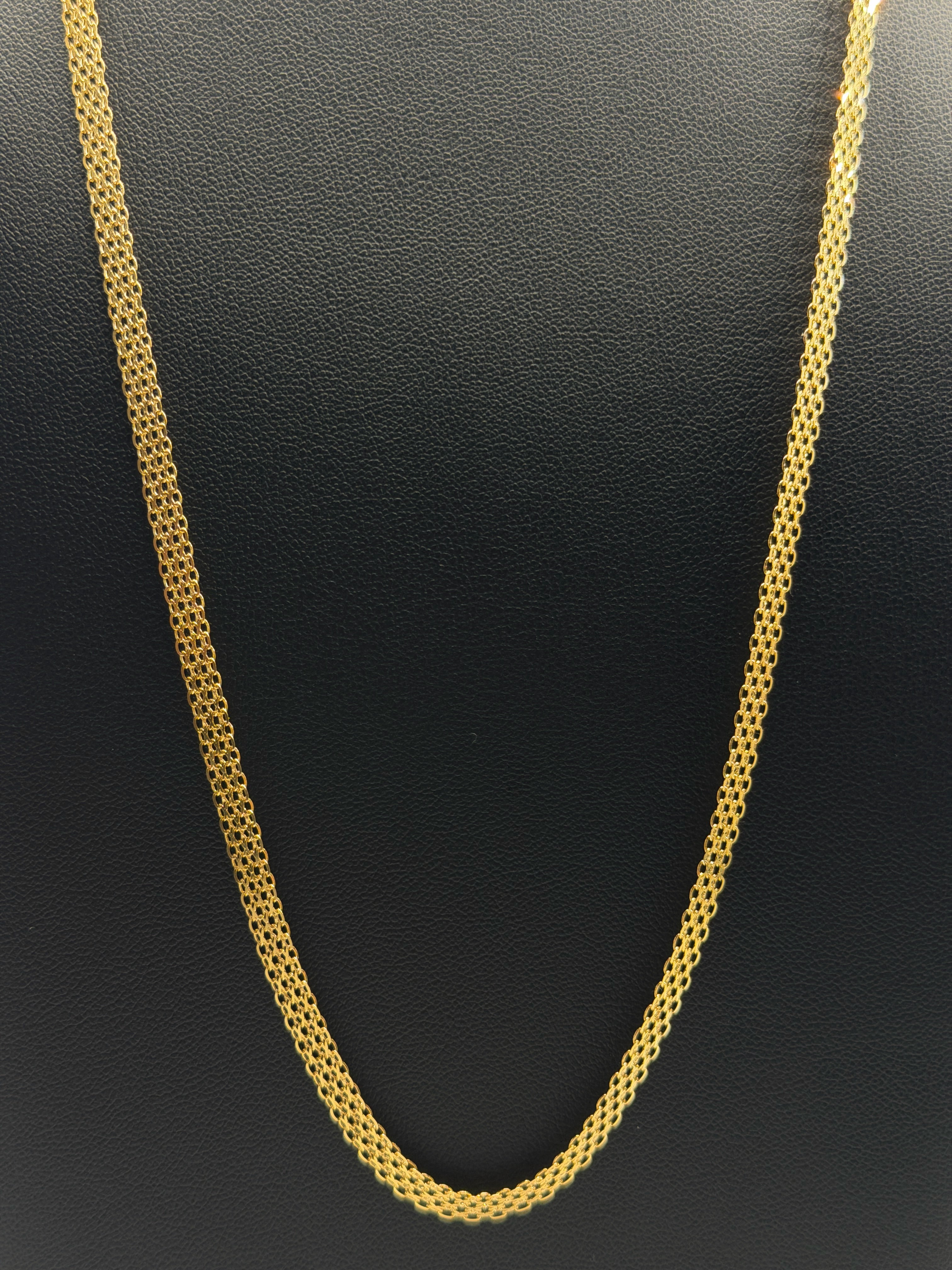 18K Gold Chino Link Chain – 8.58g