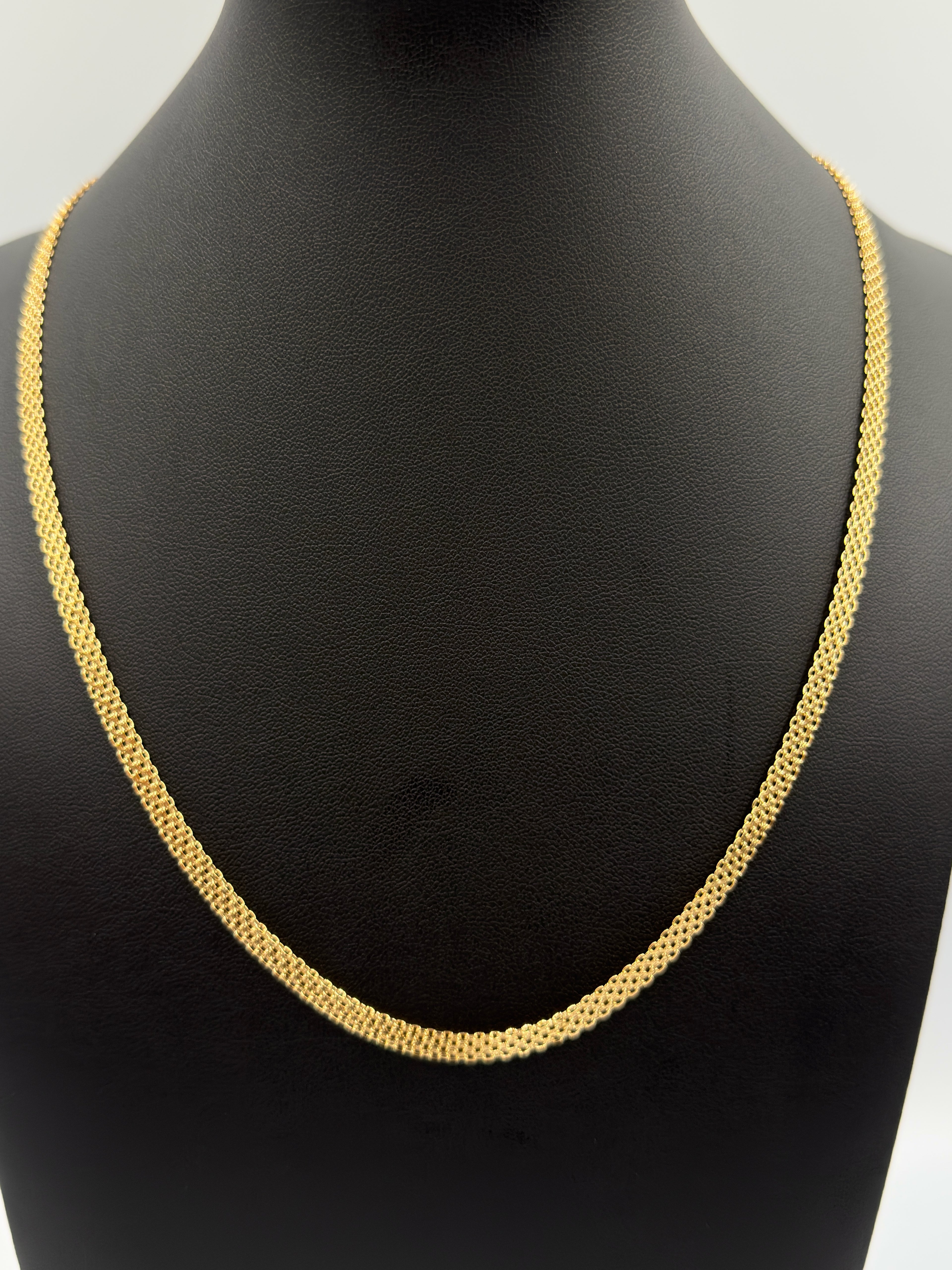 18K Gold Chino Link Chain – 7.23g