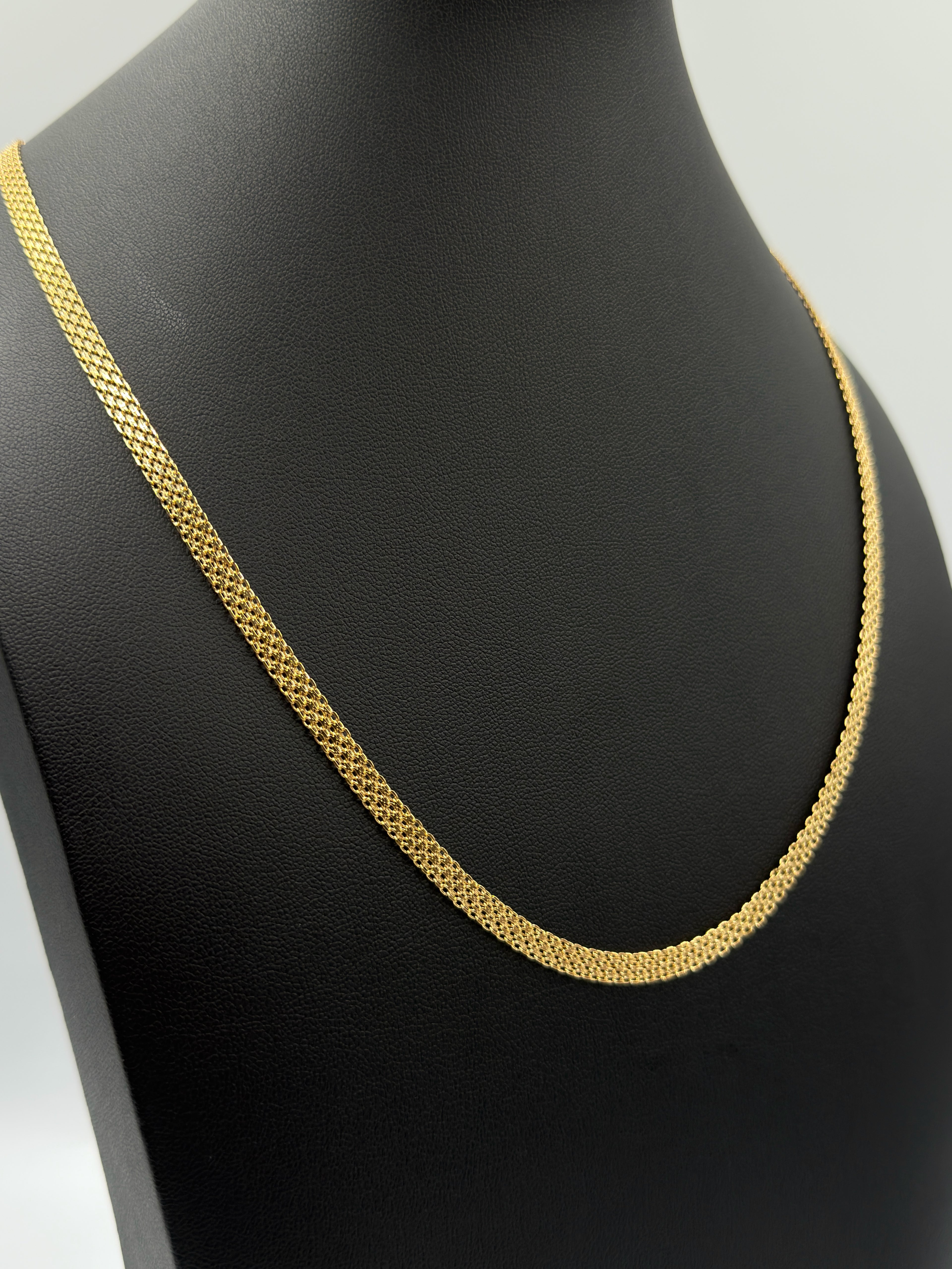 18K Gold Chino Link Chain – 7.23g