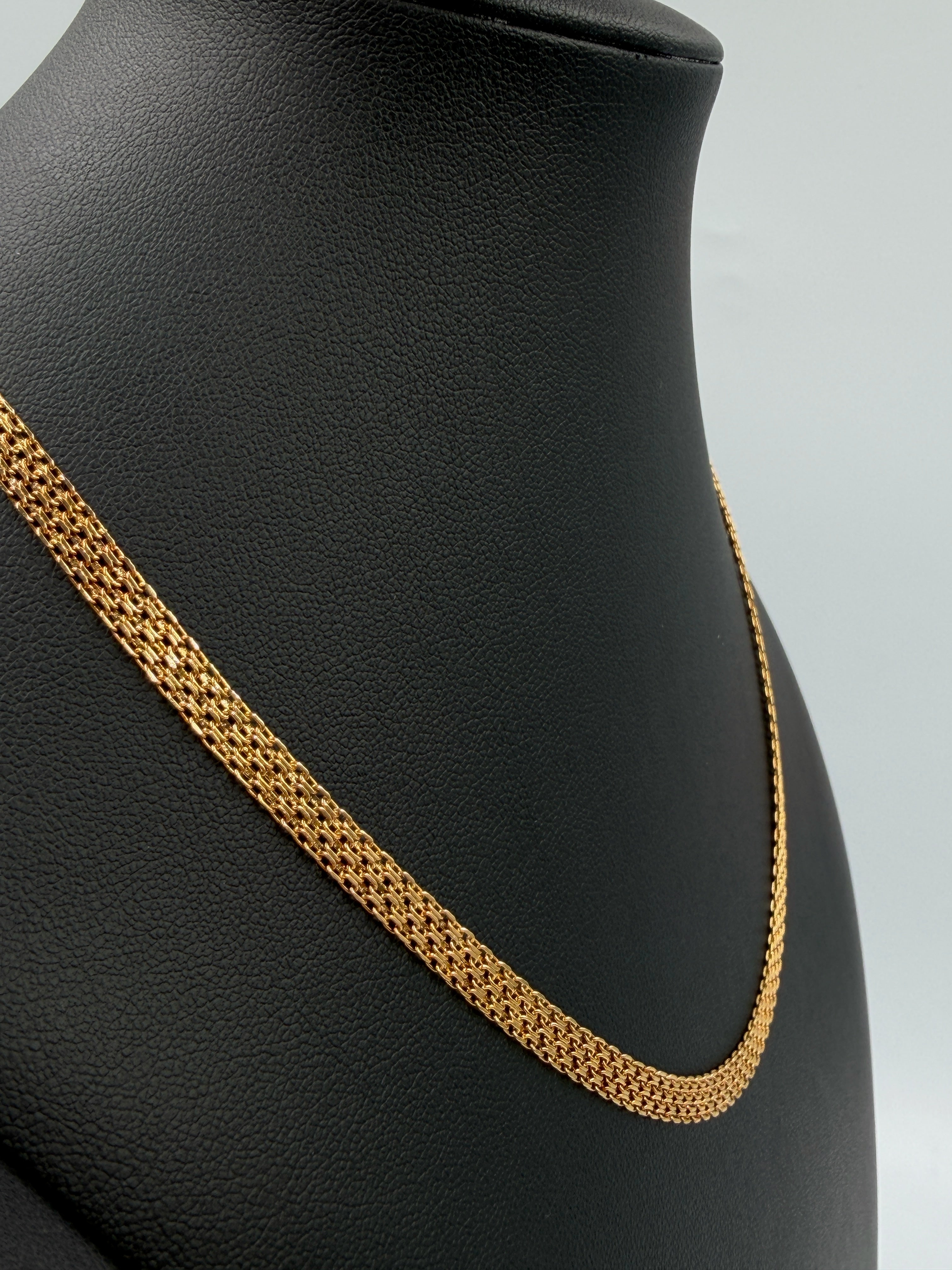 18K Gold Chino Link Chain – 5.94g