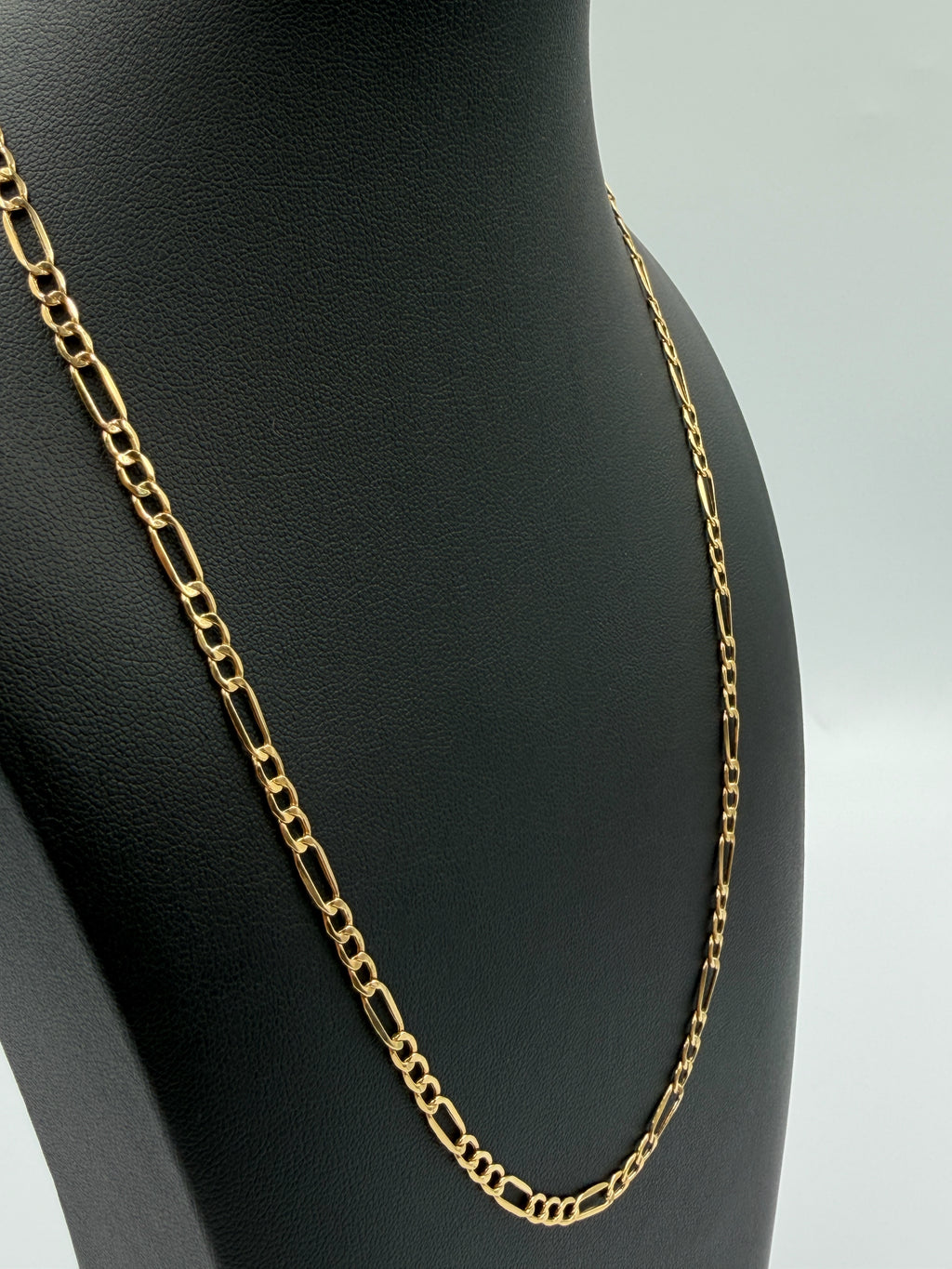 18K Gold Figaro Link Chain