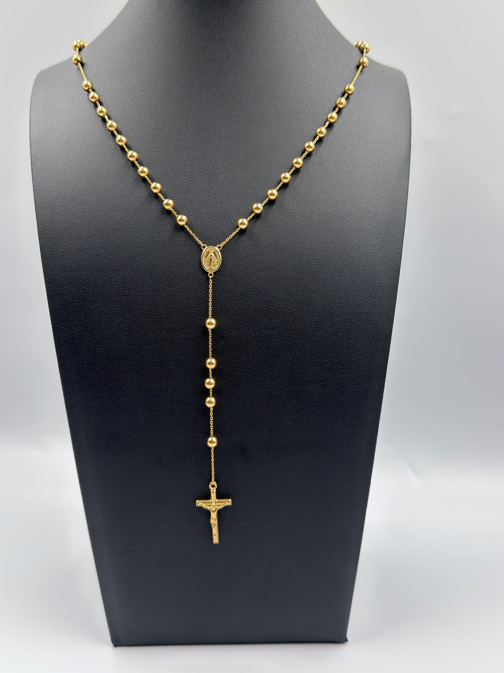18K Gold Traditional Catholic Rosary Chain - 13,78 gr