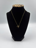18K Gold Women’s Necklace with Mom and Daughter Pendant – 1.90 g