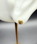 Aretes - Topos Corazón Oro 18K Italiano