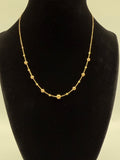 18K Gold Women’s Necklace with Ball Pendant – 2g
