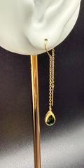 Arete -Largo  Oro 18K Italiano 1.90 g