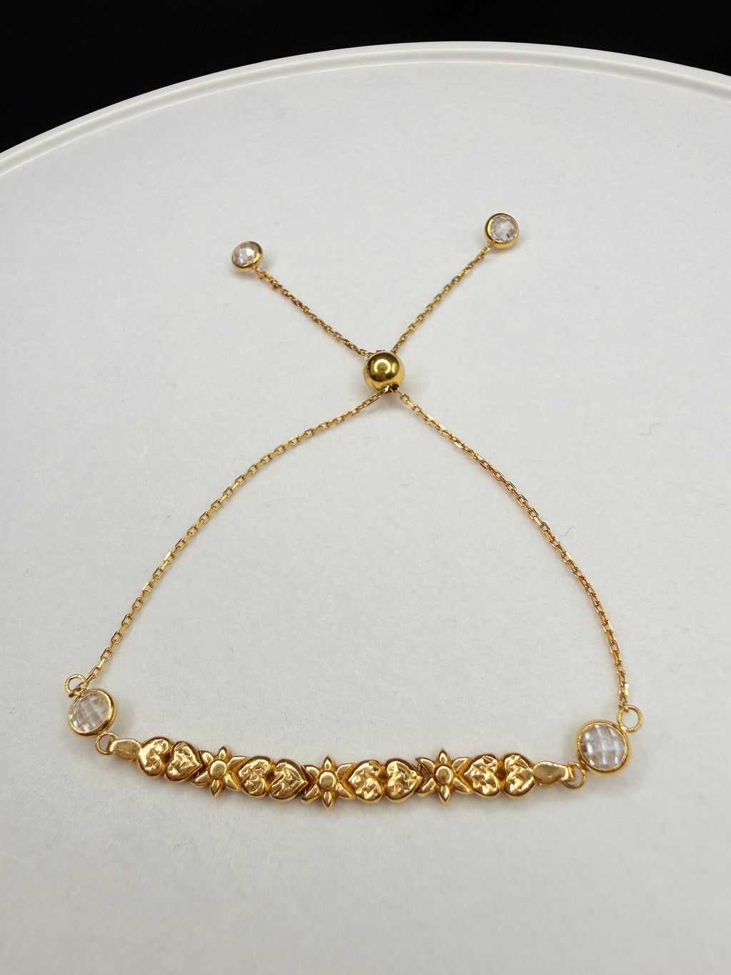 Pulsera Ajustable Oro 18K 2.85 g