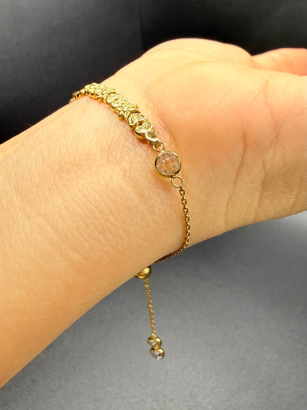 Pulsera Ajustable Oro 18K 2.85 g