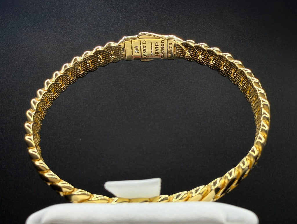 Pulsera Mónaco Cristales Swarovski Oro 18K 12.05 g