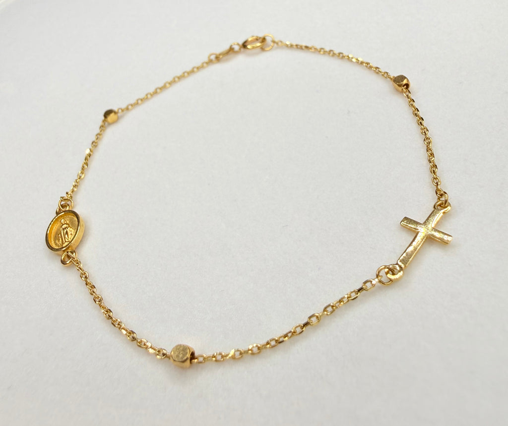 Pulsera Denario Oro 18K 1.41 g