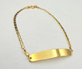 18K Gold Gucci Flat-Link Baby ID Bracelet – 1.38 g