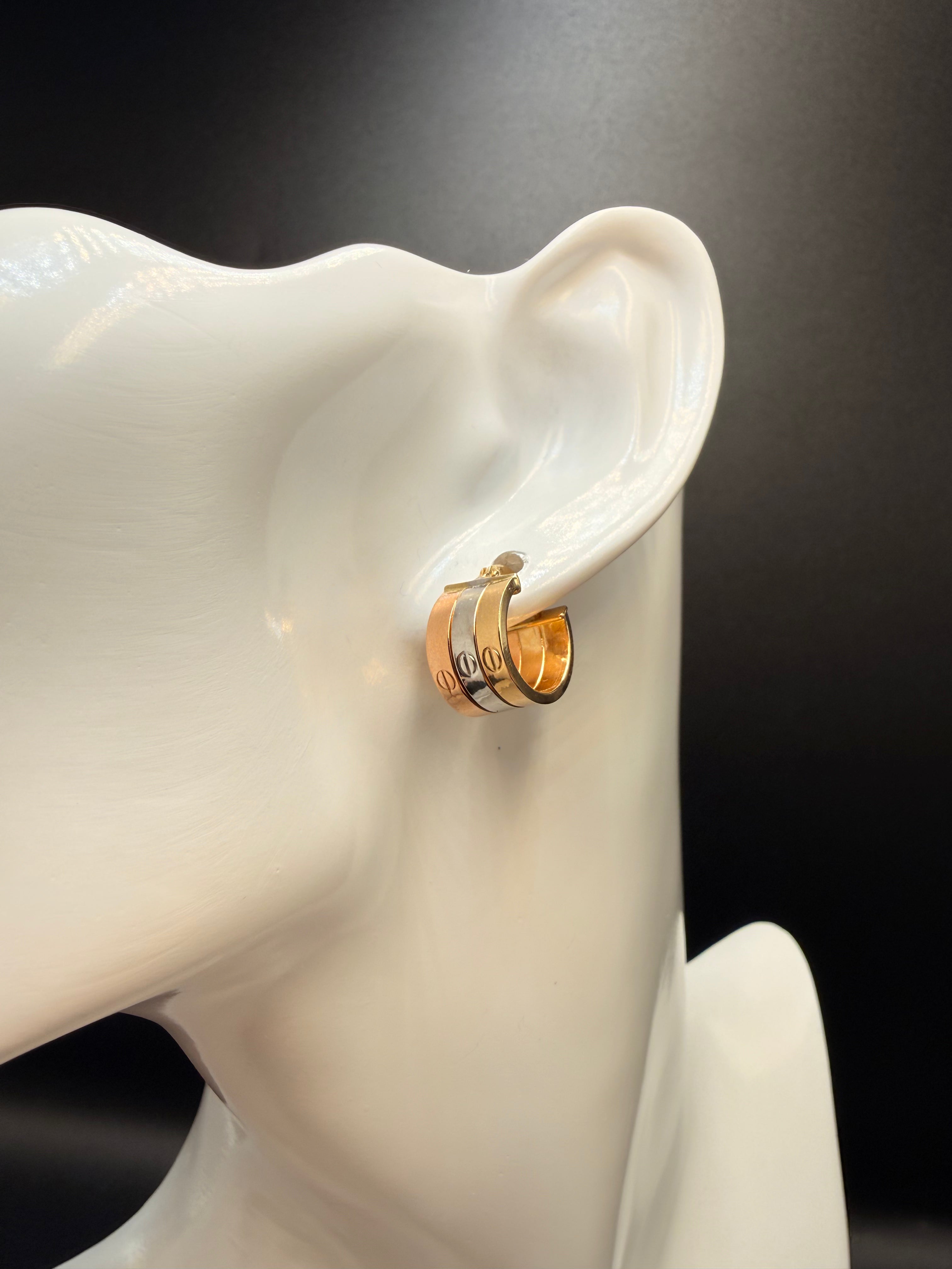 Argollas - Candongas Oro 18K Italiano 2.46 g