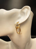 Argollas - Candongas Oro 18K Italiano 1.33 g