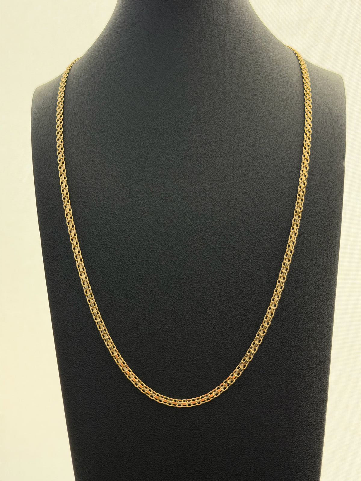 18K Gold Chino Link Chain – 6.11 g For Men