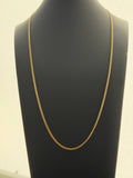 18K Gold Chino Link Chain – 3.92 g For Men