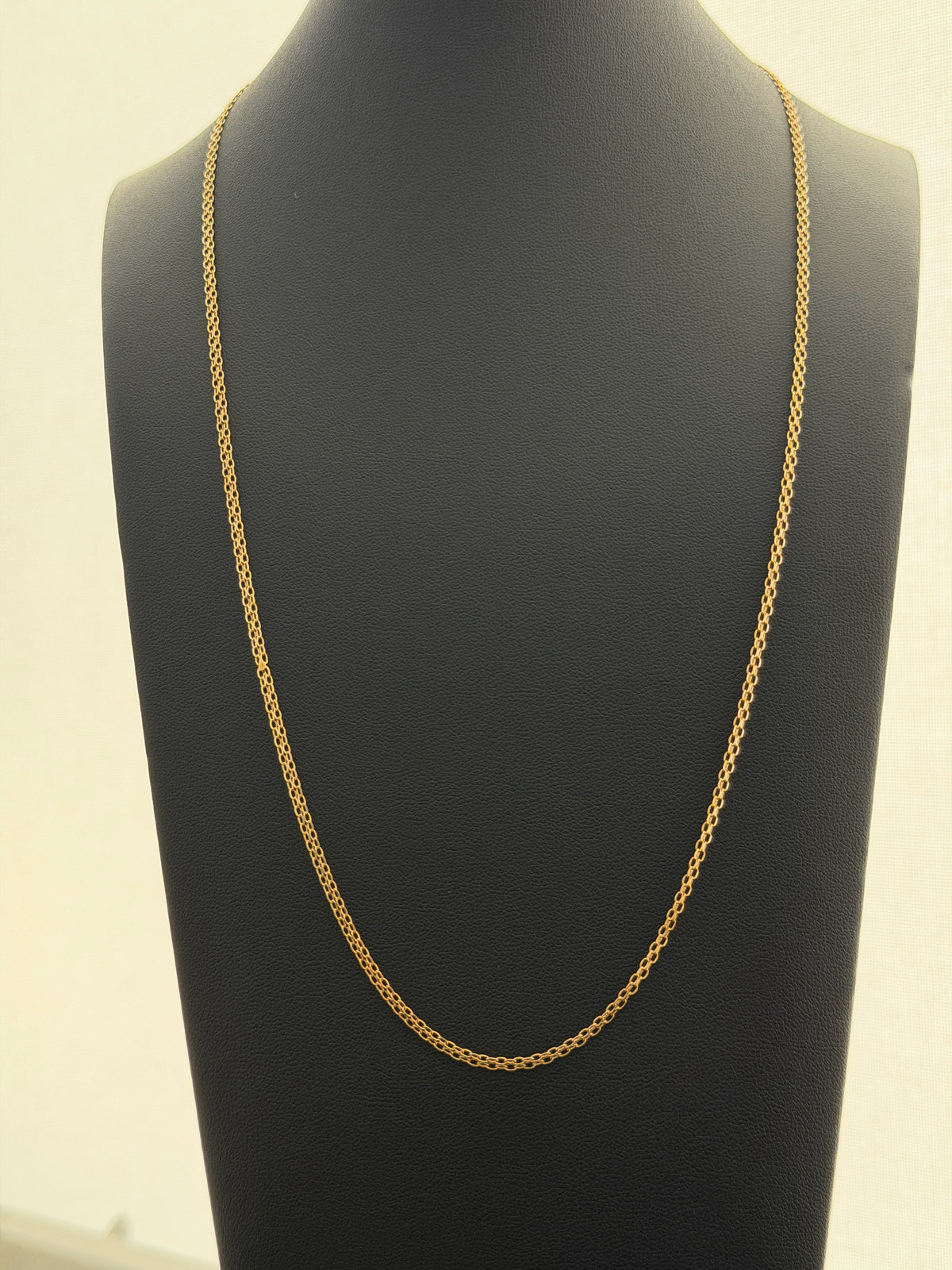 18K Gold Chino Link Chain – 3.92 g For Men
