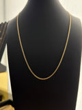 18K Gold Chino Link Chain – 3.37 g For Men
