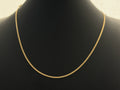 18K Gold Chino Link Chain – 2.20 g For Men