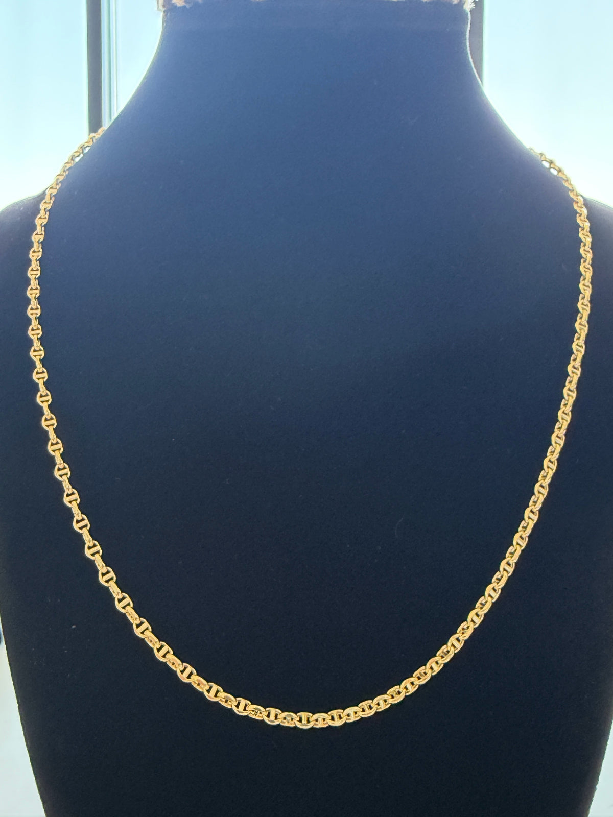 18K Gold Gucci Sailor Chain – 7.86 g Unisex