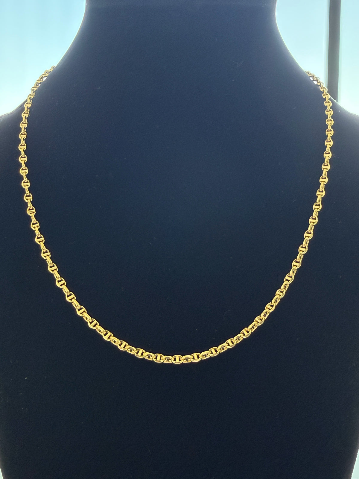 18K Gold Gucci Sailor Chain – 4.06g For Women