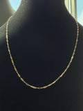 18K Gold Paperclip Chain Necklace – For Women