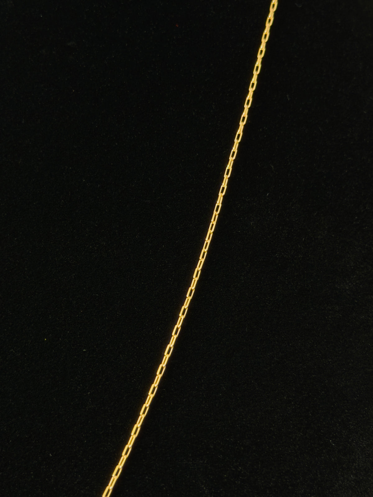 18K Gold Paperclip Chain Necklace – For Women