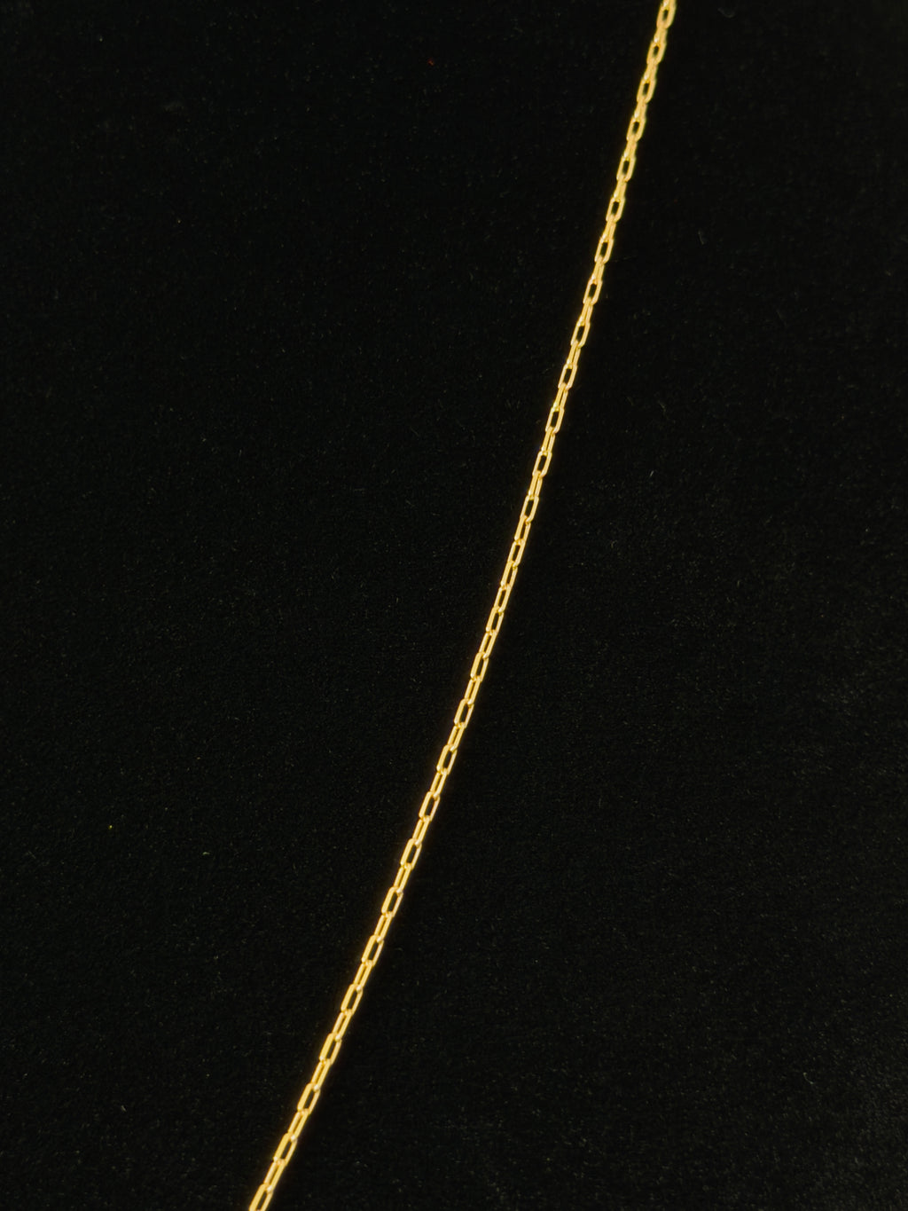 18K Gold Paperclip Chain Necklace – For Women