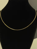 18K Gold Paperclip Chain Necklace – For Women