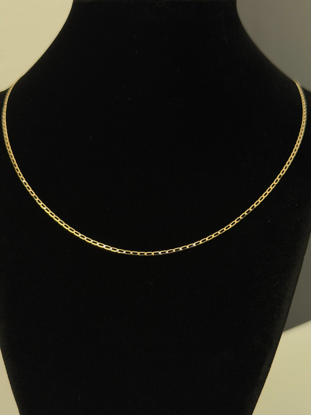 18K Gold Paperclip Chain Necklace – For Women