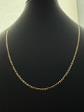 18K Gold Paperclip Chain Necklace – For Women