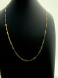 18K Gold Paperclip Chain Necklace – For Women