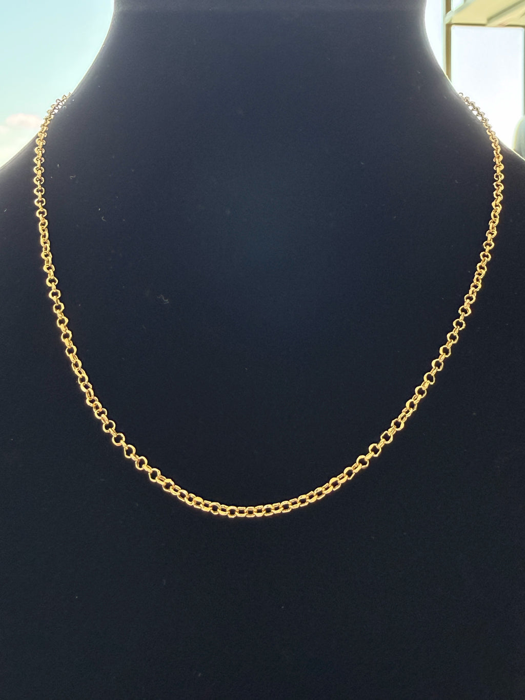 18K Gold Women’s Rolon Necklace – For Women