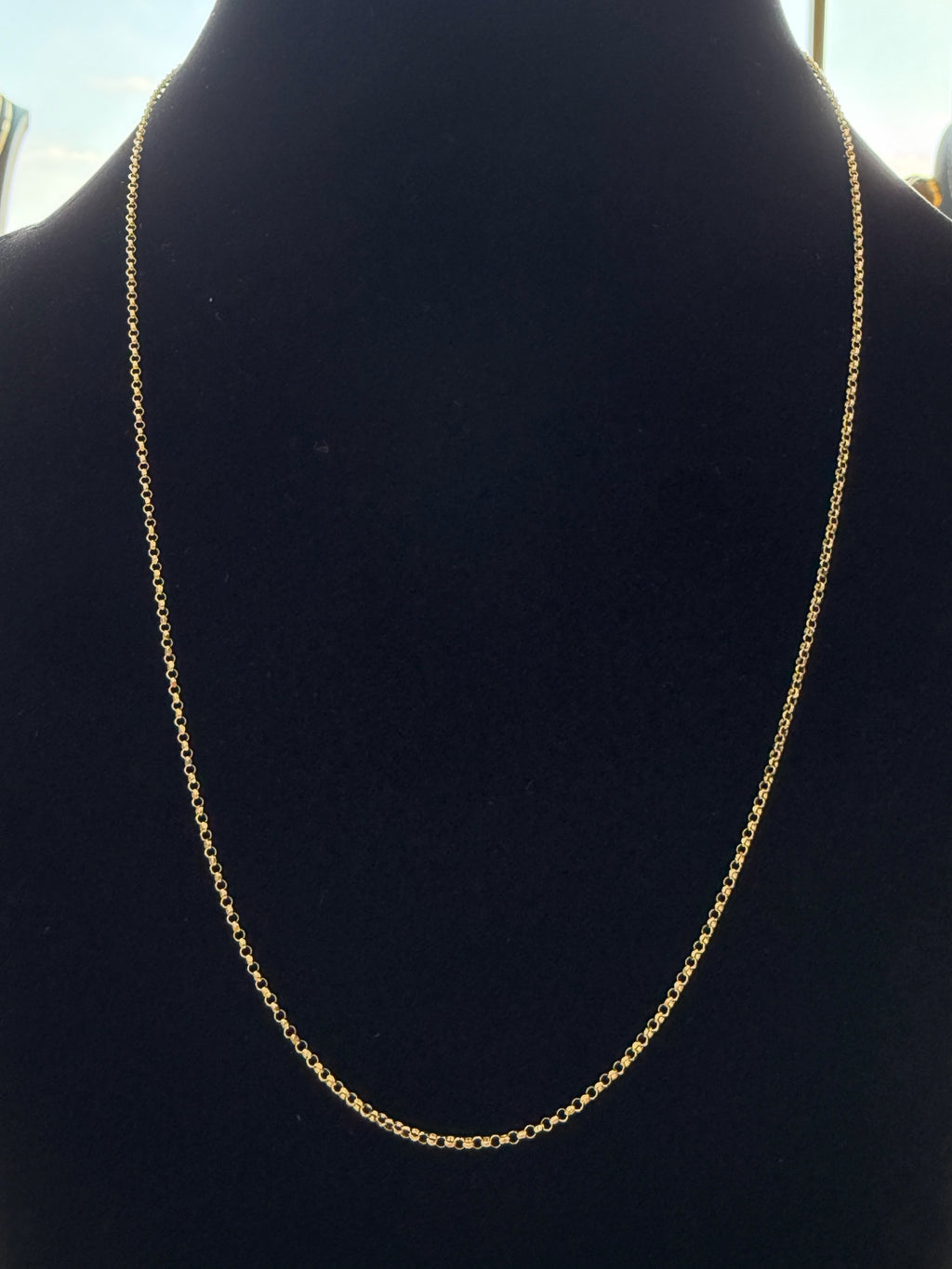 18K Gold Women’s Rolon Necklace – For Women