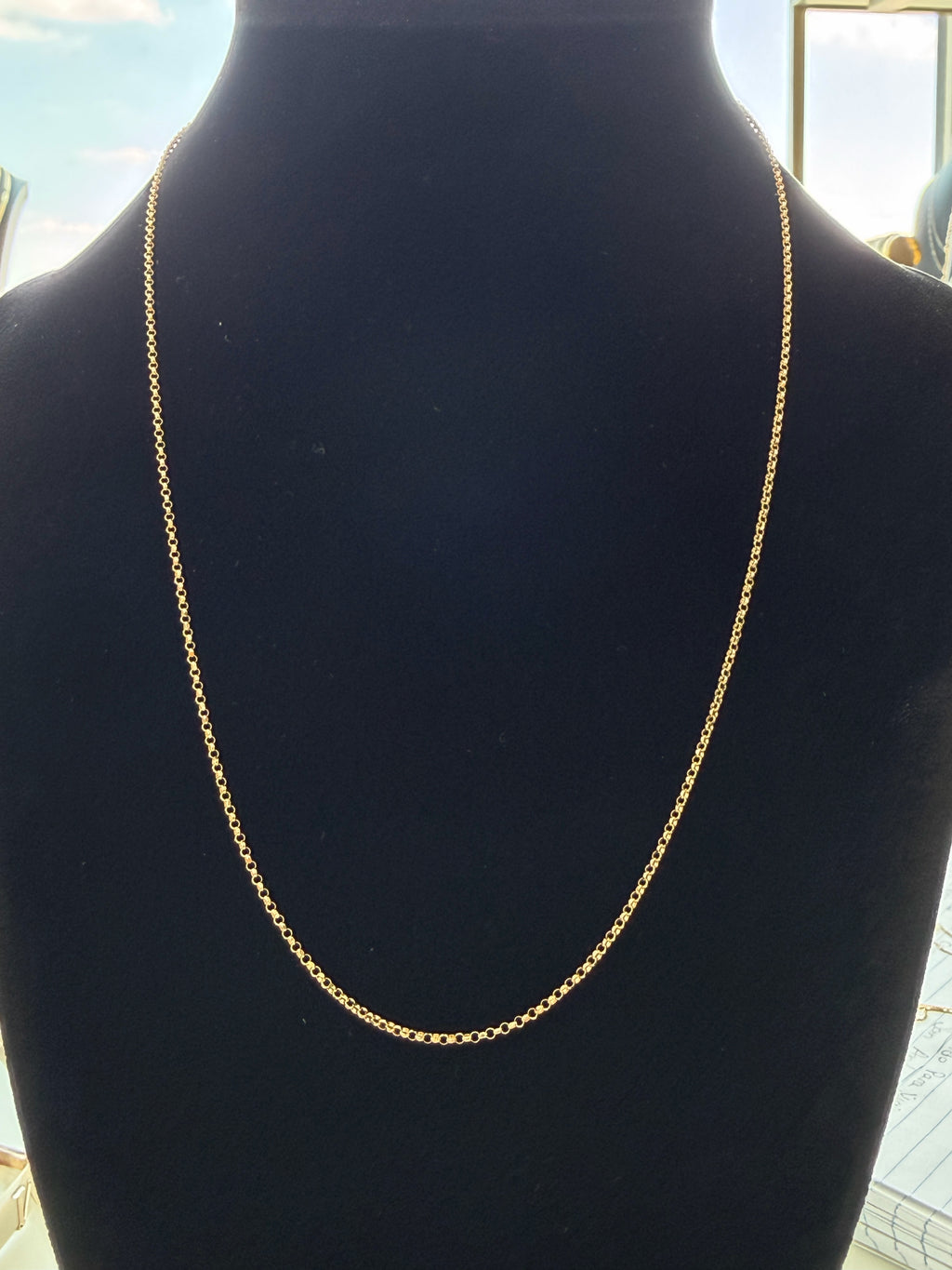 18K Gold Women’s Rolon Necklace – For Women