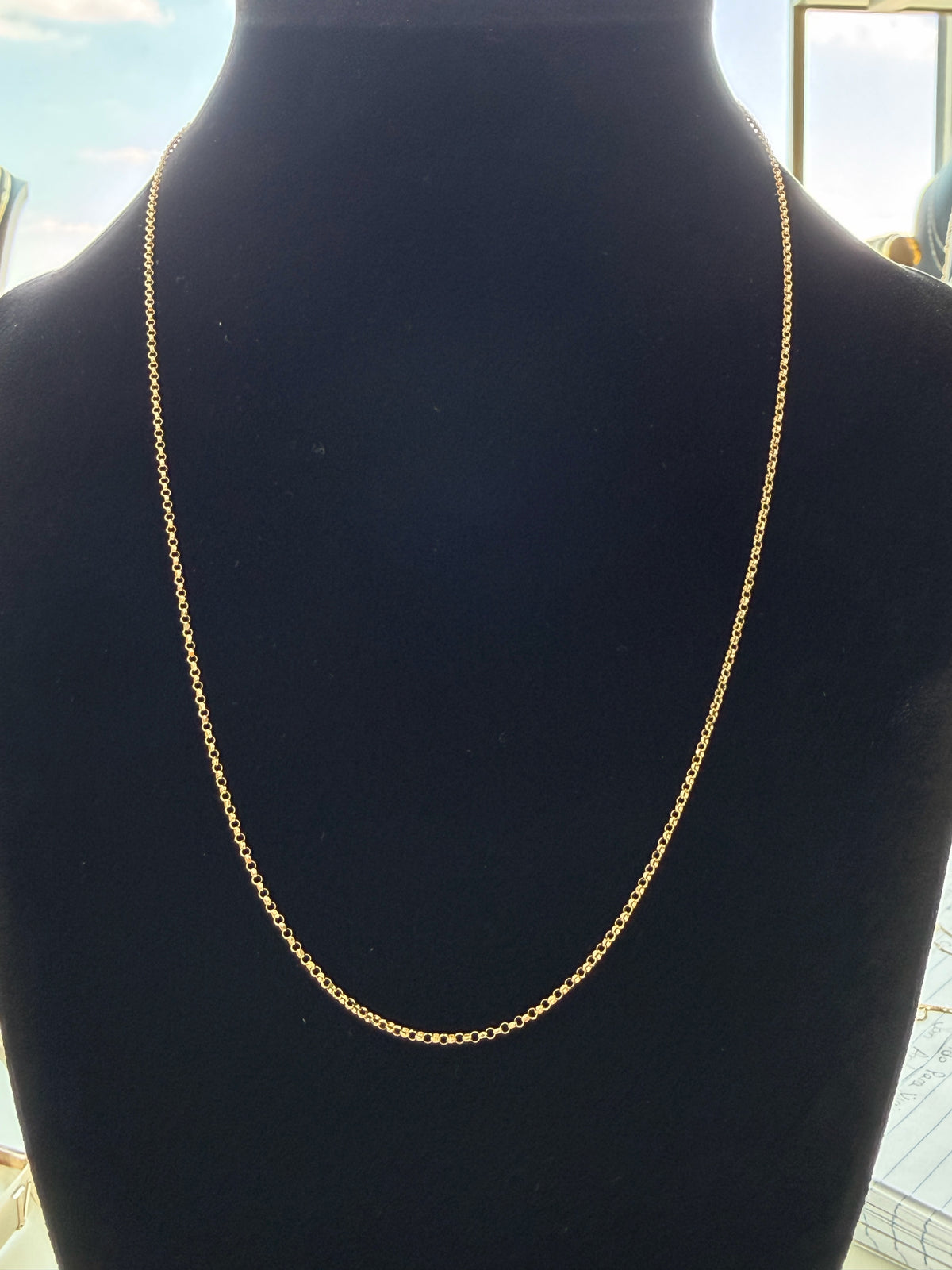 18K Gold Women’s Rolon Necklace – For Women