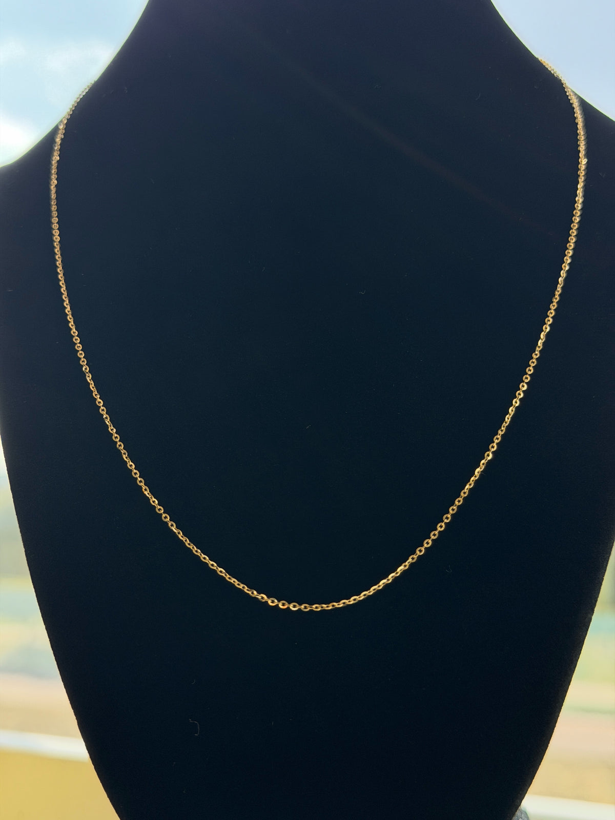 18K Gold Women’s Mini Rolon Necklace – For Women