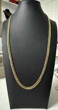 18K Gold Cuban Link Chain – 19.25g