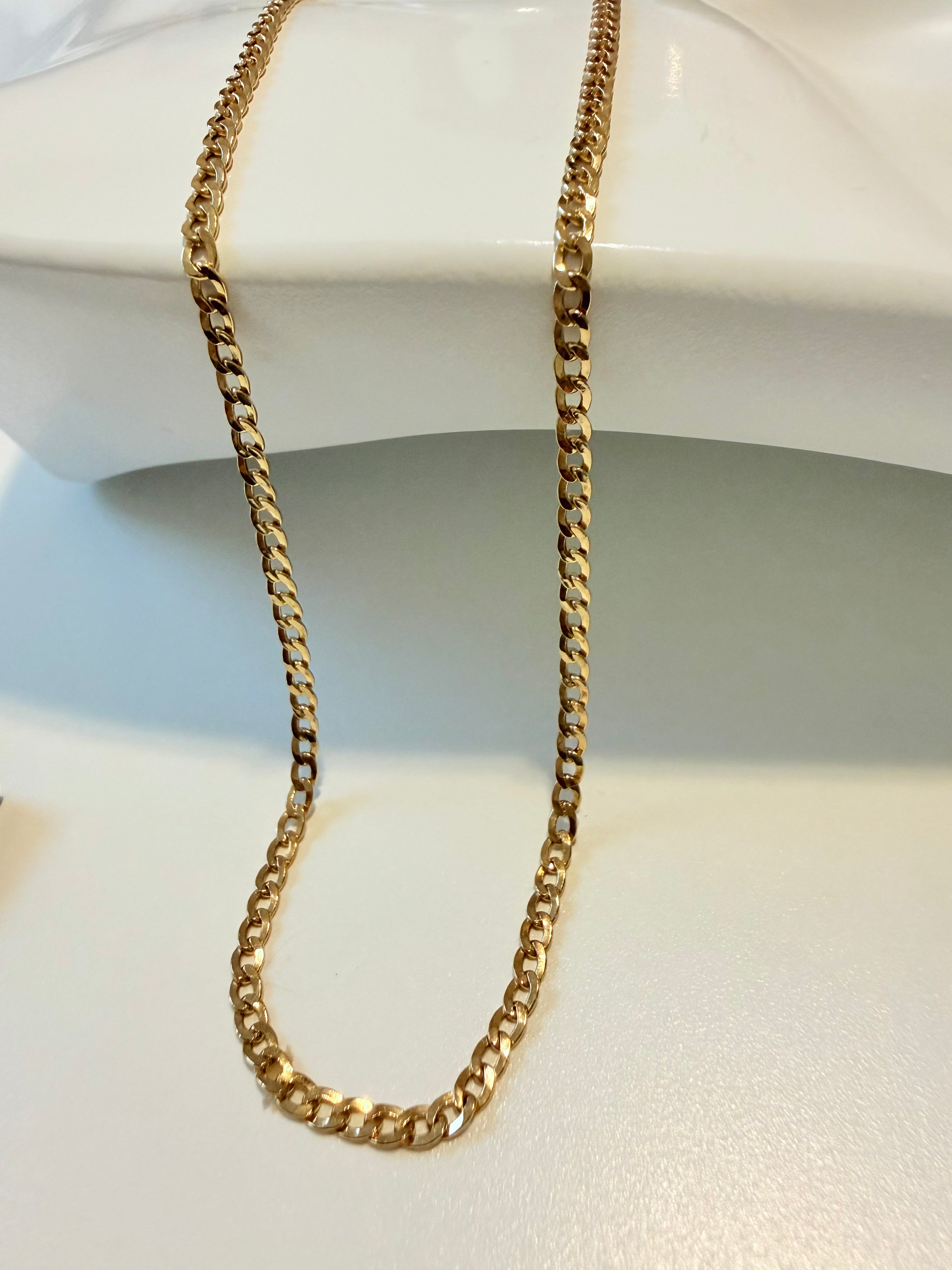 Cadena Cubana Oro 18K 5.88 gm