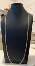 18K Gold Cuban Link Chain – 7.97g