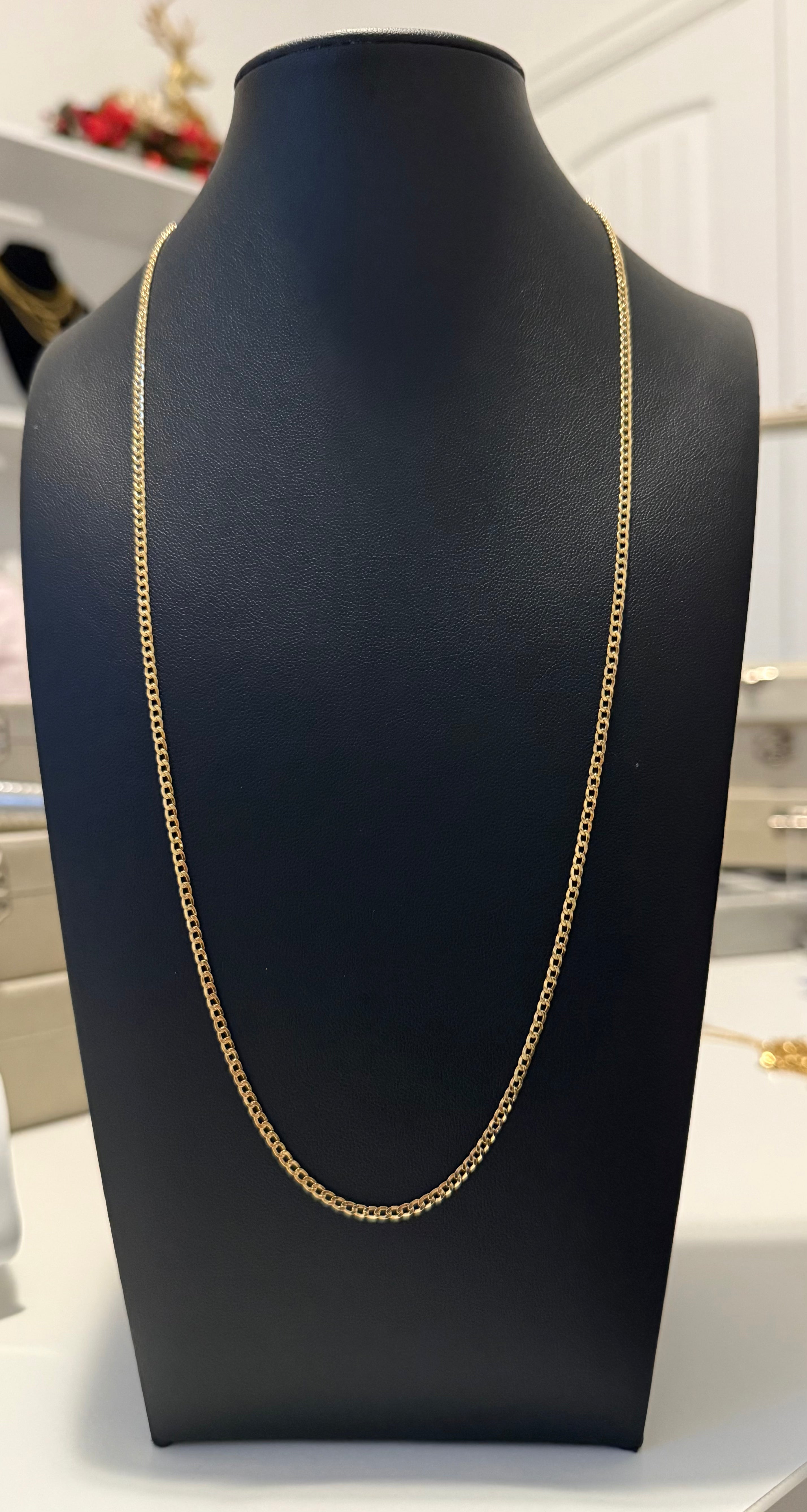 Cadena Cubana Oro 18K 3.96 gm