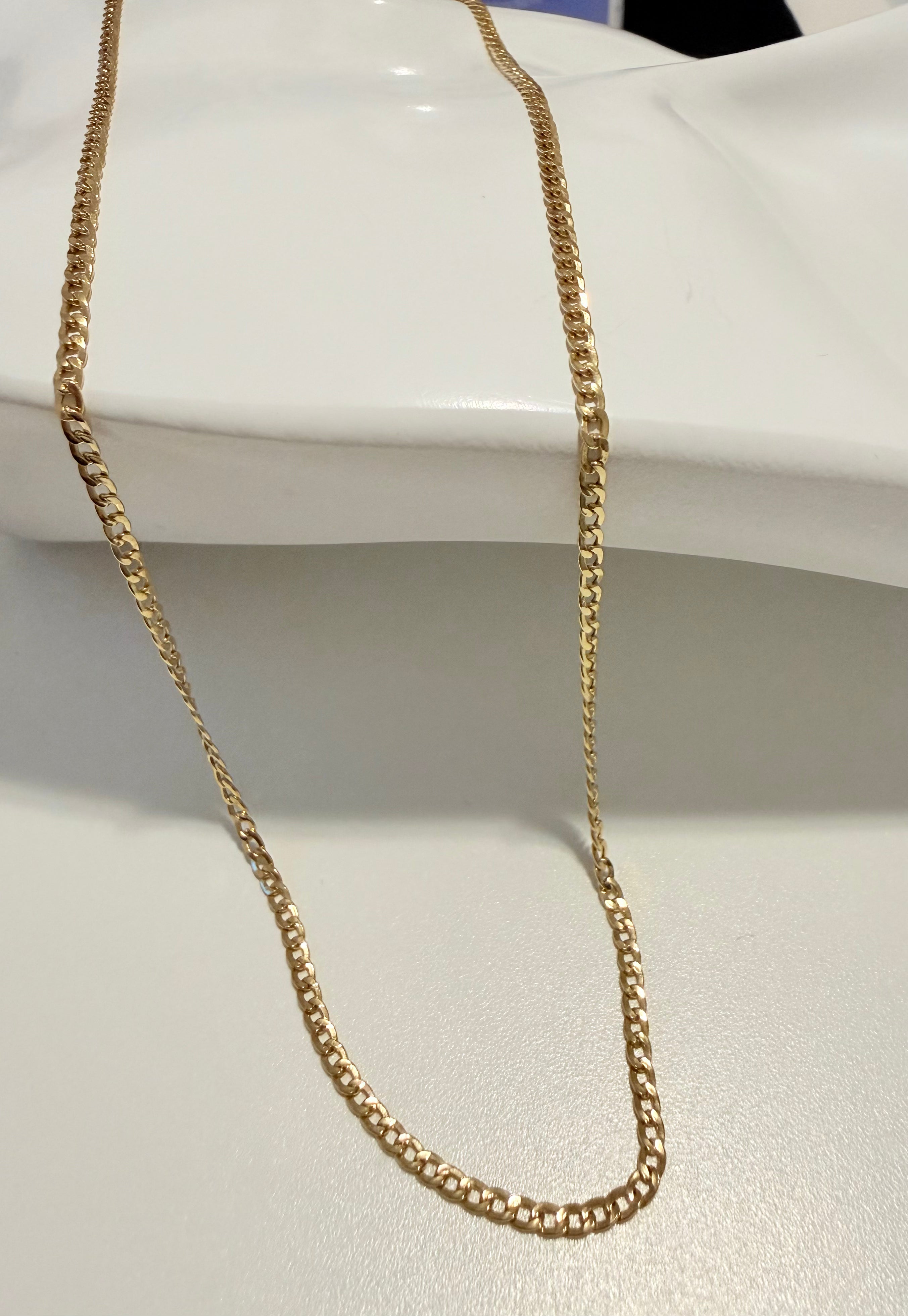 Cadena Cubana Oro 18K 3.96 gm