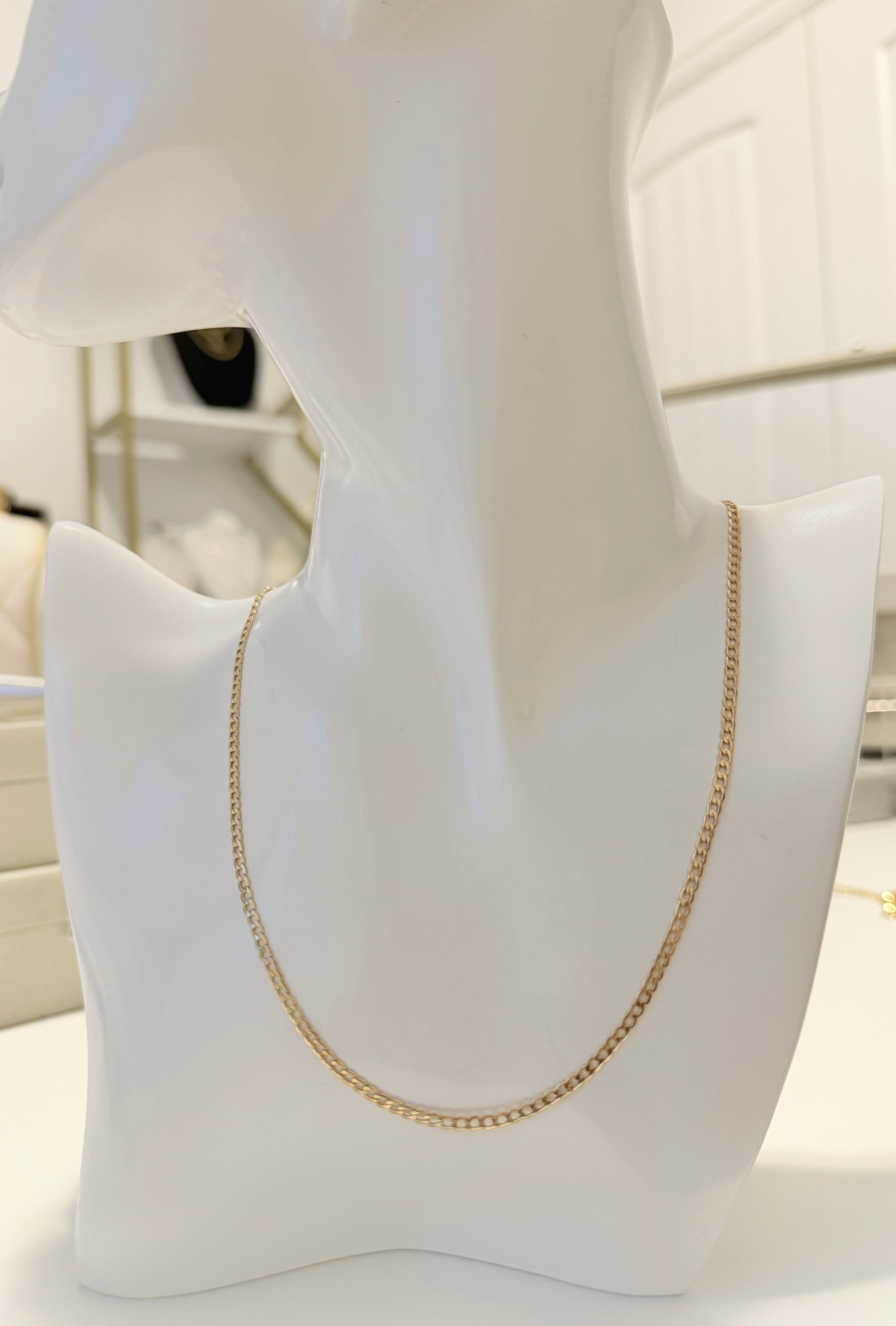 Cadena Cubana Oro 18K 2.84 gm