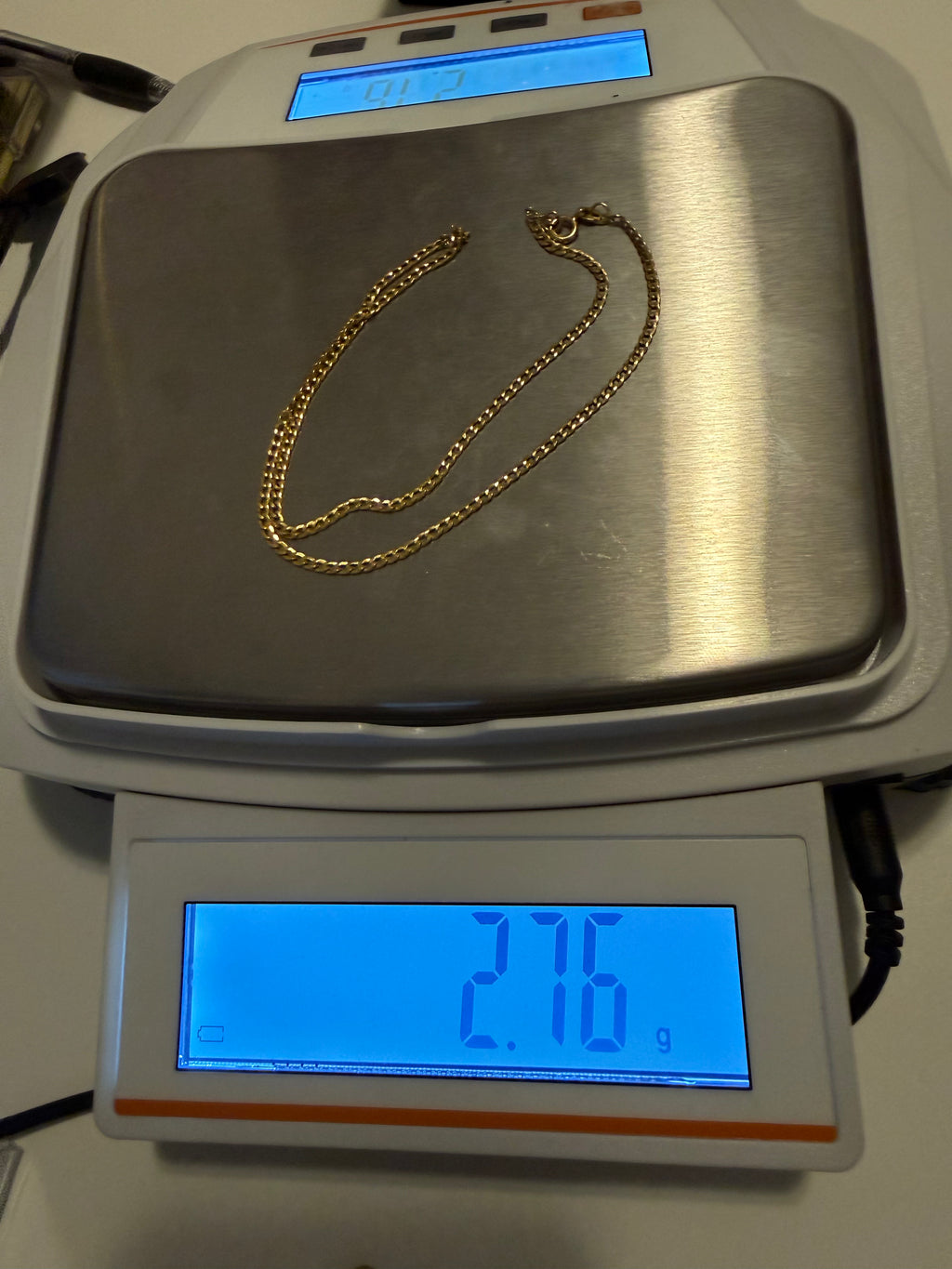 Cadena Cubana Oro 18K 2.76 gm