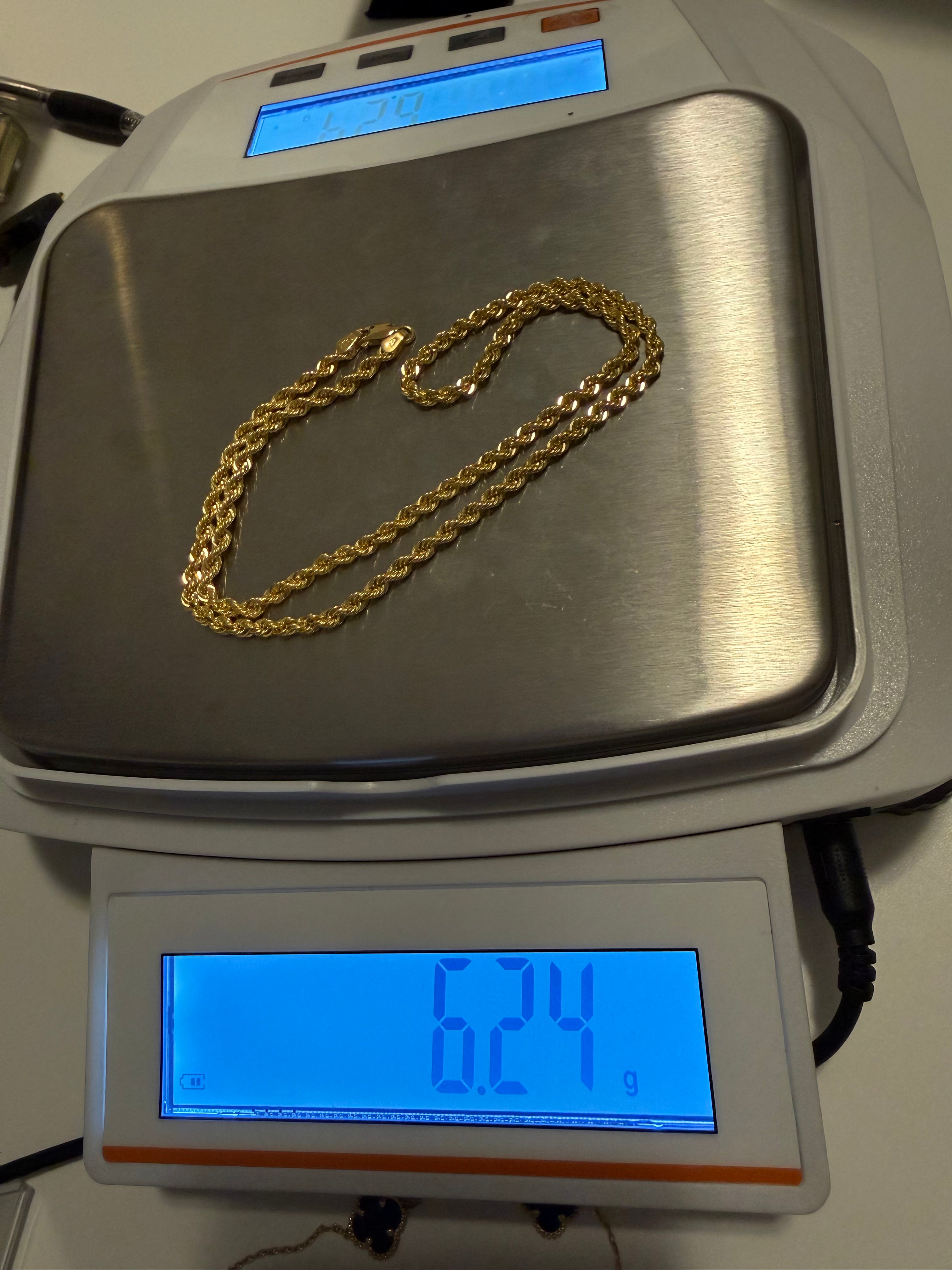 Cordon Lazo Oro 18K 6.24 gm