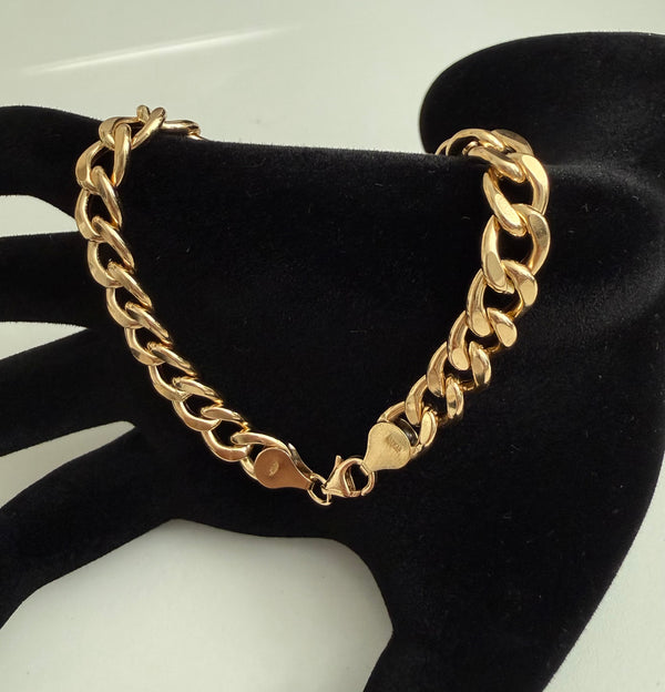 18K Gold Cuban Link Bracelet – 5.69g