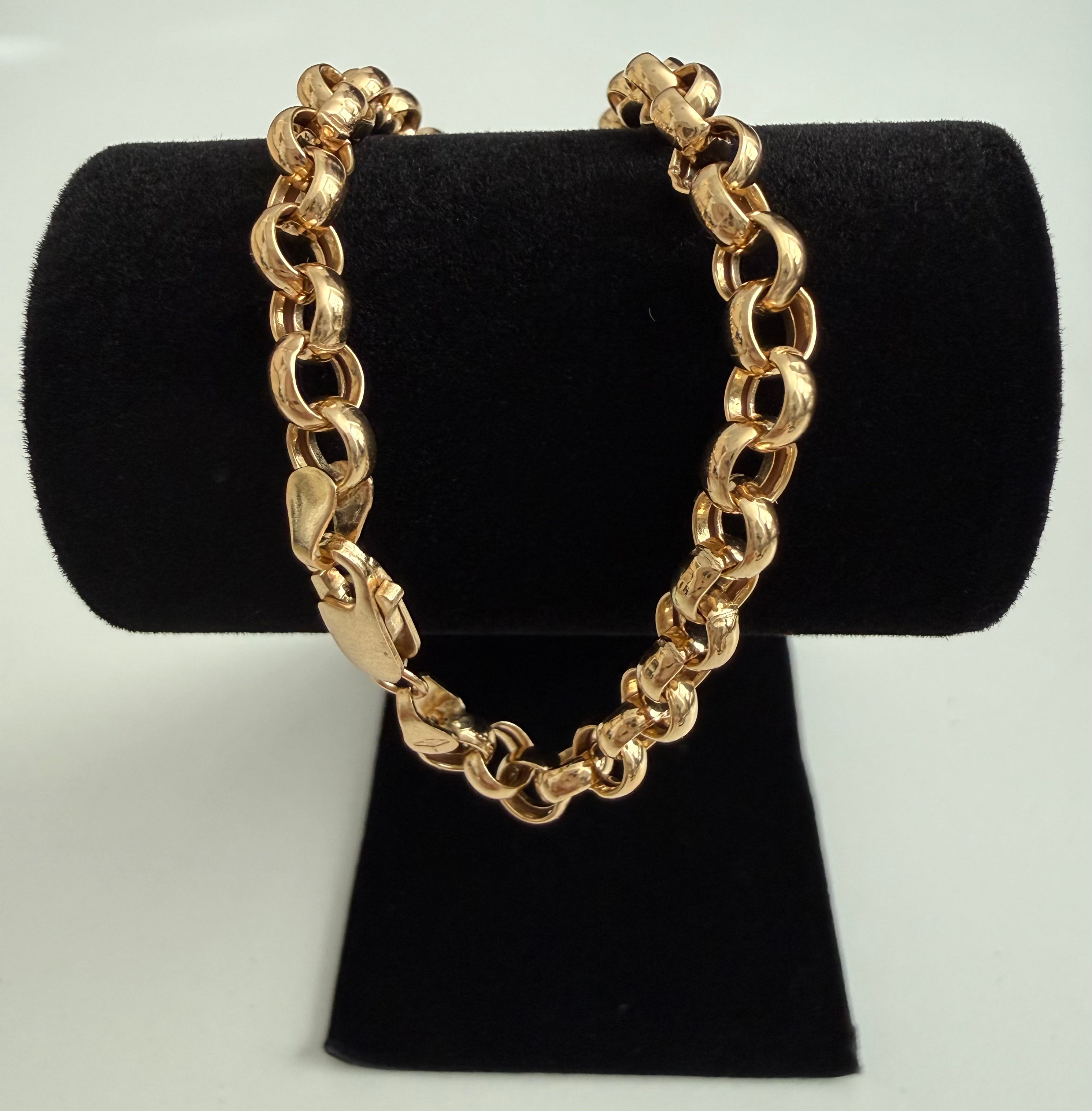 18K Gold Rolon Bracelet – 4.76g