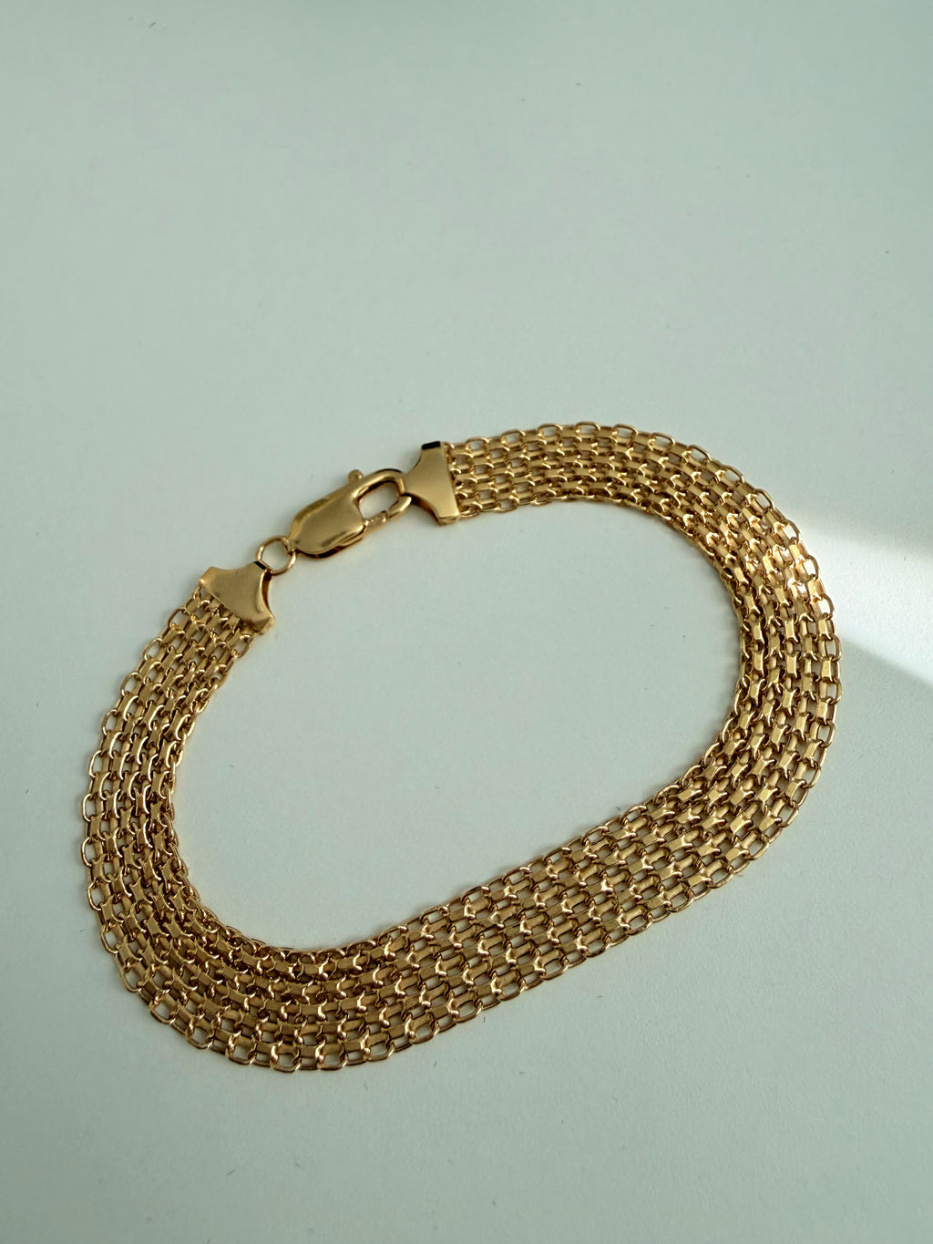 18K Gold Chino Link Bracelet – 7.67g