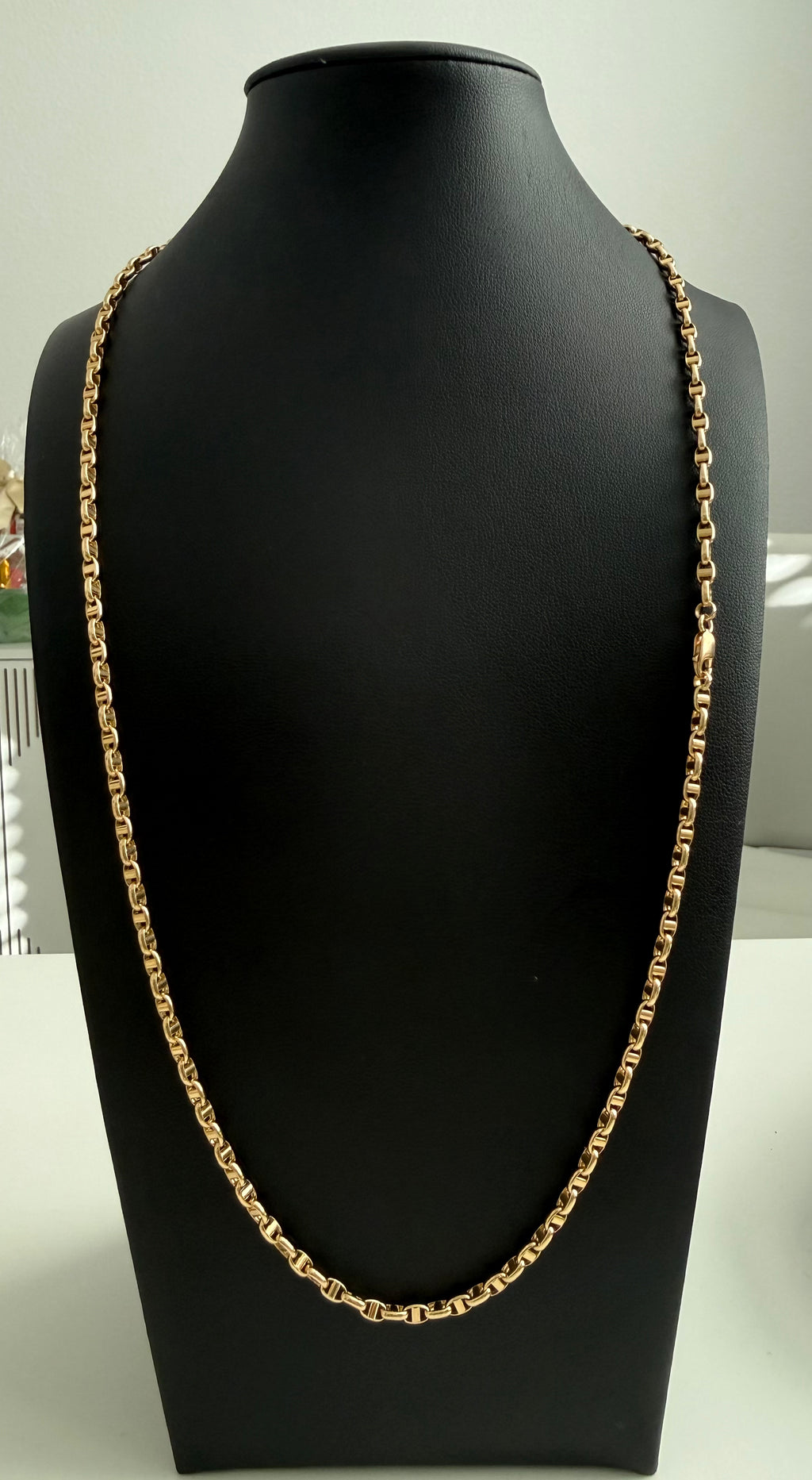 18K Gold Gucci Sailor Link Chain – 10.80g